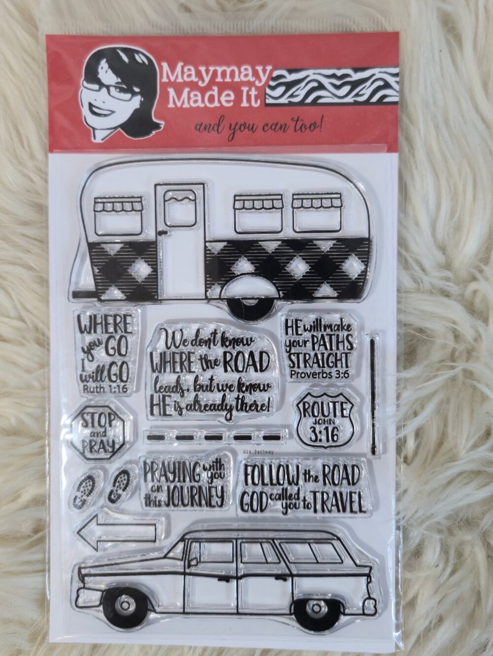 Maymay's His Pathway 4x6 Stamp Set A229